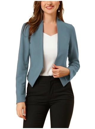 Womens blazer no on sale collar