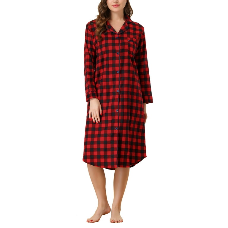 Plaid shirt dress walmart online