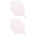 thumbnail image 1 of Unique Bargains Wood Fiber Absorbent Cleaning Cloths 6 Pack Pink 12" x 12", 1 of 8