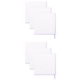 thumbnail image 1 of Unique Bargains Wood Fiber Kitchen Cleaning Dish Cloth 6 Pack Purple 12" x 12", 1 of 8