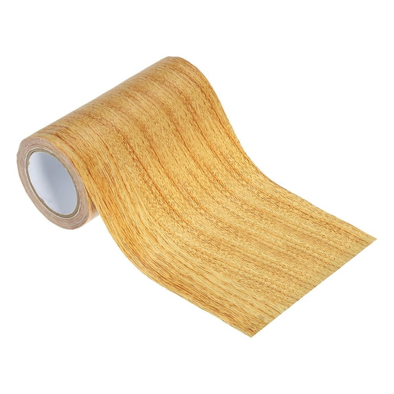 Unique Bargains Wood Grain Self Adhesive Repair Tape Realistic Patch Natural Oak