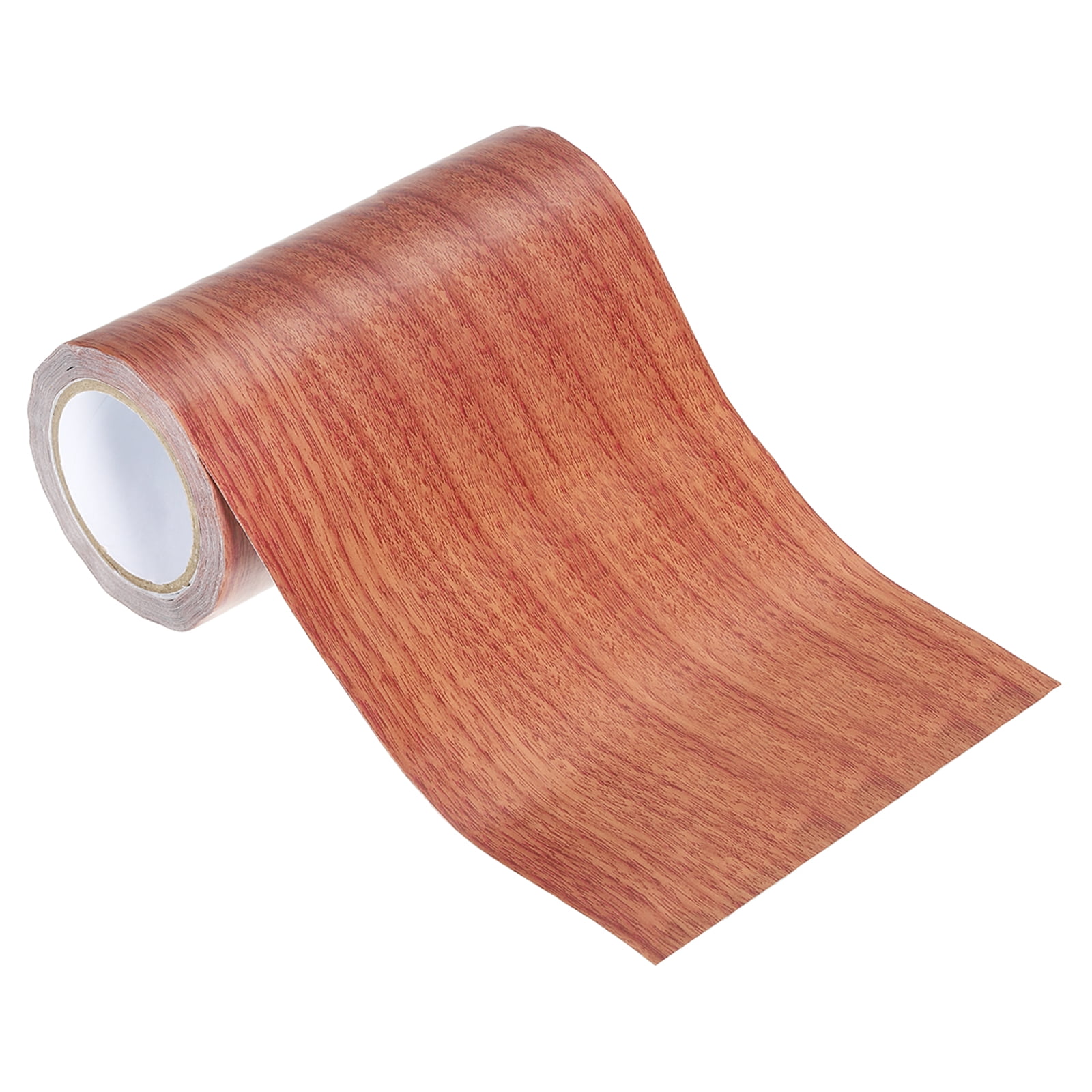 Unique Bargains Wood Grain Self Adhesive Repair Tape Realistic Patch Red Oak