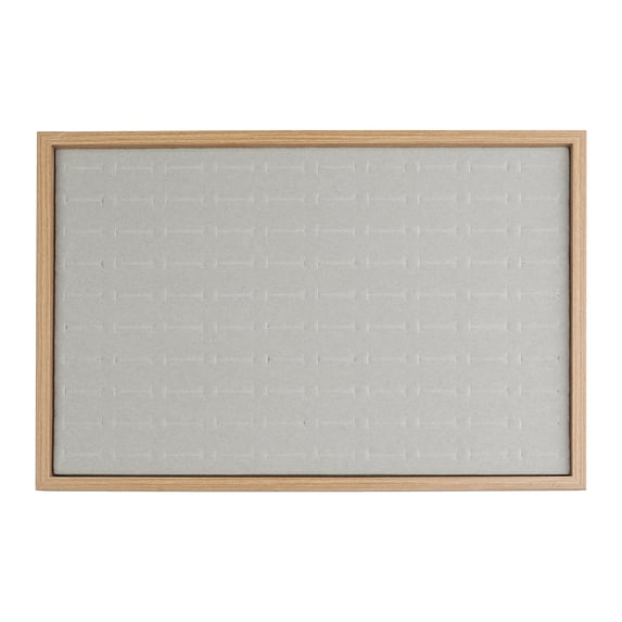 Unique Bargains Wood Jewelry Trays with Removable Dividers for Drawers Jewelry Organizer Light Brown-Ring Tray