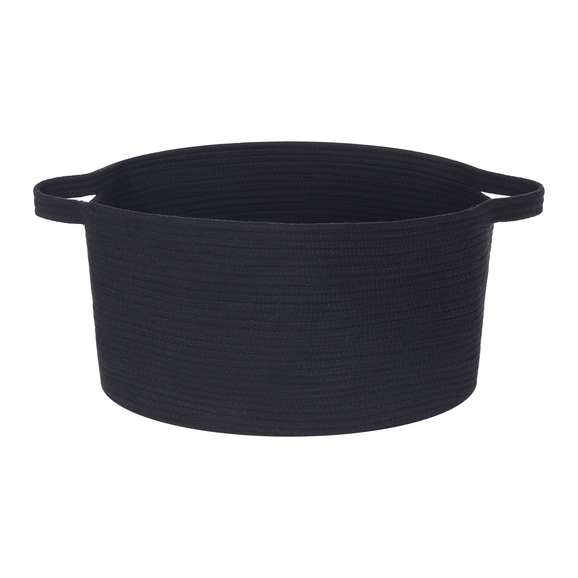 Unique Bargains Woven Storage Basket with Handle Shelf Storage Bin for