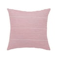 thumbnail image 1 of Unique Bargains Woven Stripe Decorative Throw Pillow Cover Red and White 18" x 18", 1 of 7