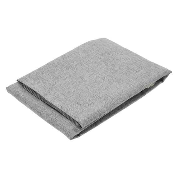 Unique Bargains Wrinkle Free Tablecloths Kitchen Dining Table Cover for Camping Parties 86.61"x55.12" Gray
