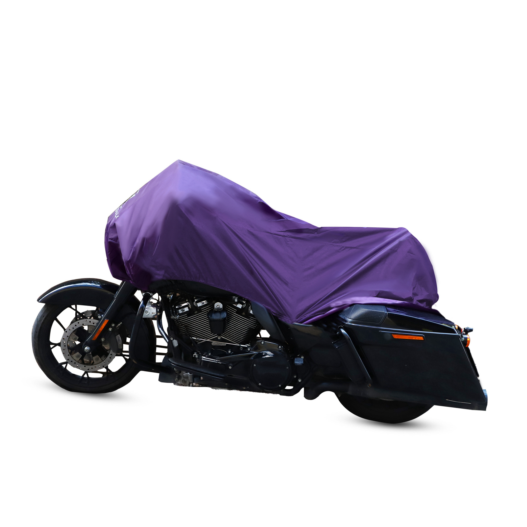 Unique Bargains XL Motorcycle Cover Half Cover Outdoor Waterproof Rain