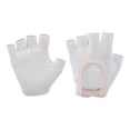 thumbnail image 1 of Unique Bargains Yoga Gloves Durable Fingerless Pilates Gloves One Size White, 1 of 5