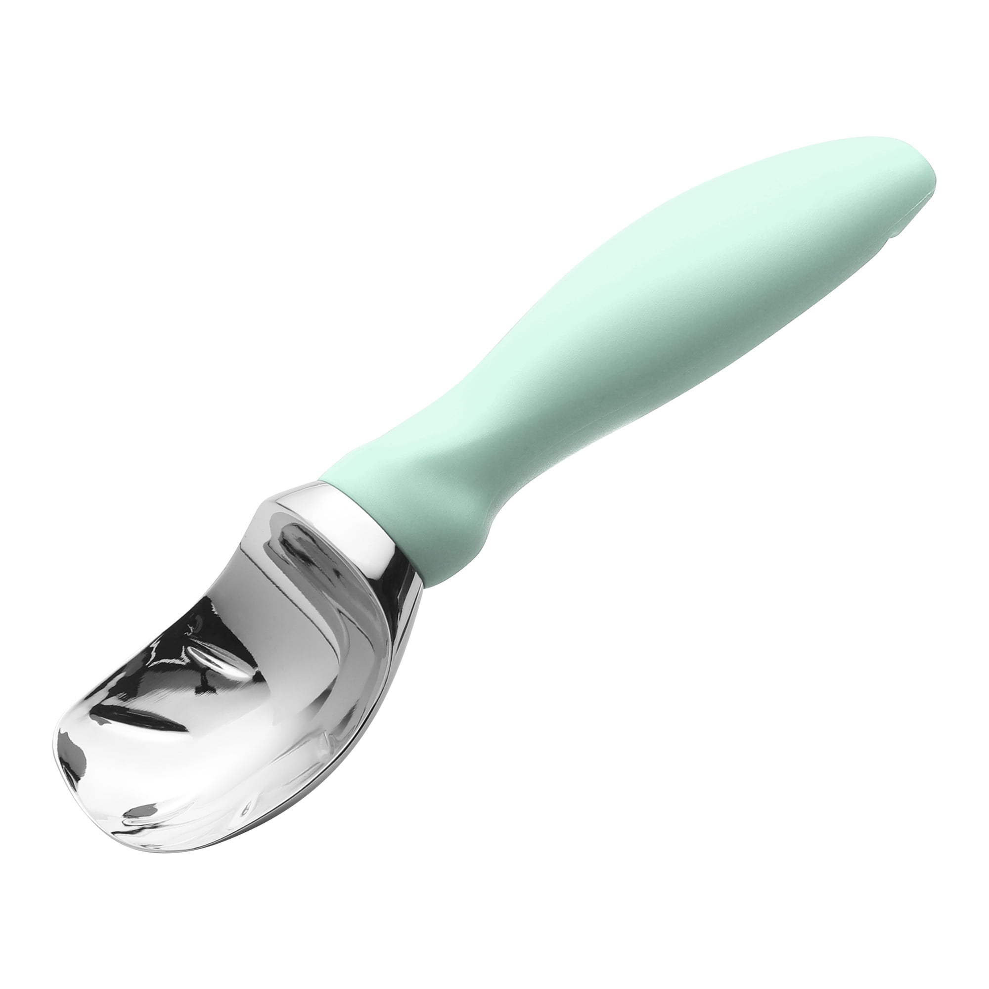 Unique Bargains Zinc Ice Cream Scoop with for Gelato and Cookie Dough Mint Green 7.9in