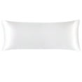 thumbnail image 1 of Unique Bargains Zipper Closure 1 PC Satin Body Pillowcases White 20"x72", 1 of 8