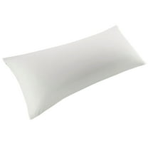 Unique Bargains Zipper Closure Body Pillowcase 1Pc Isabelline 20"x48"