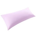 thumbnail image 1 of Unique Bargains Zipper Closure Body Pillowcase 1Pc Wisteria 20"x48", 1 of 8