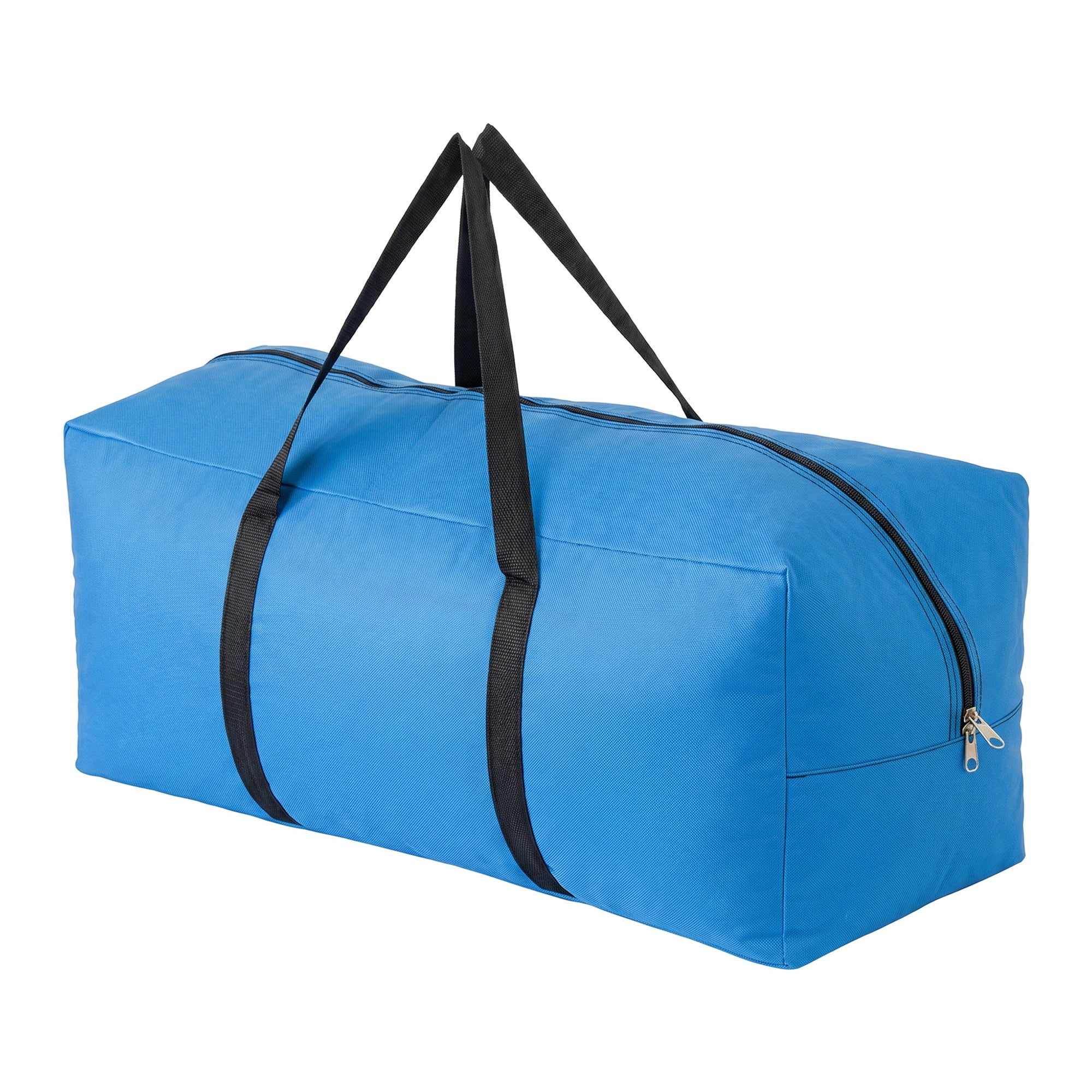 Unique Bargains Zipper Duffel Waterproof Oxford Moving Bag Dark Blue 23.6" x 12.2" x 9.4"
