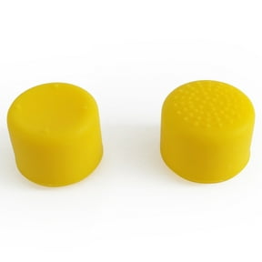 Unique Bargains for Nintendo Switch Thumbstick Grip Caps Pack of 2, Large, Yellow