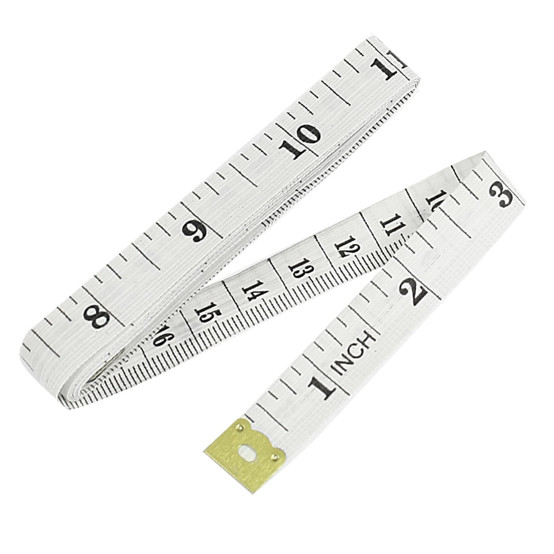 Unique Bargains 1.5m 60 inch Long White Plastic Tape Measure Tailor Sewing Ruler, Other
