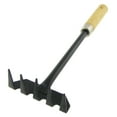 thumbnail image 1 of Unique Bargains13" Length Nonslip Wood Handle Metal Hand Garden Tool Bow Rake, 1 of 1