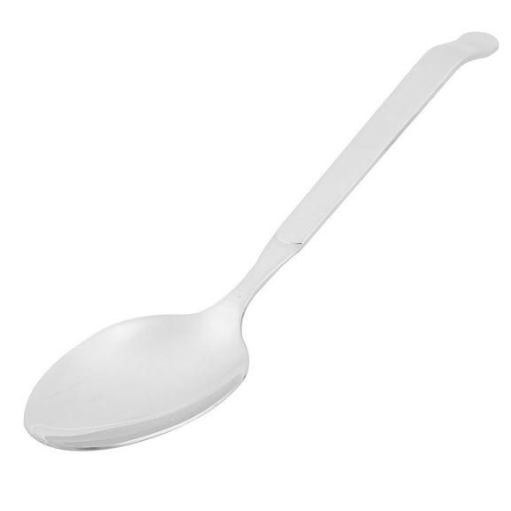 Unique BargainsKitchen Restaurant Stainless Steel Cooking Scoop Serving Spoon Sliver Tone