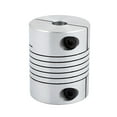 thumbnail image 1 of Unique BargainsMotor Shaft 8mm to 15mm Joint Helical Beam Coupler Coupling 32mm Dia 40mm Length, 1 of 3