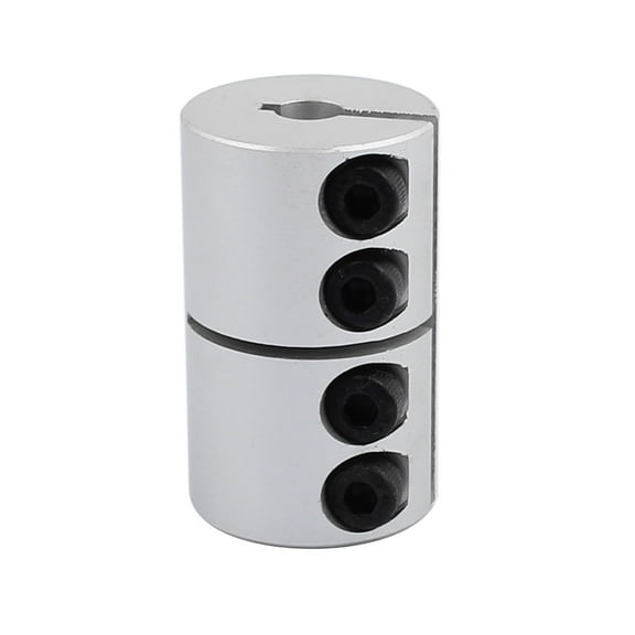 Unique BargainsMotor Shaft 8mm to 6.35mm Joint Helical Beam Coupler Coupling 25mm x 40mm