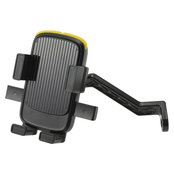 Unique BargainsMotorcycle Phone Mount Holder Motorbike Cell Phone Mount Holder for Rearview Mirror Mount Fits 4.7"-7.2" / 119.38-182.88mm Smartphones Yellow