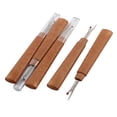 thumbnail image 1 of Unique BargainsPlastic Handle Sewing Quilting Stitch Thread Seam Ripper Cutter Brown 5pcs, 1 of 4