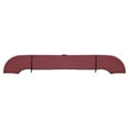 thumbnail image 1 of Unique Bargains Square Frame Bimini Top Storage Boot Cover with Stern Light Hole Boat Bimini Storage Bag with 2 Fixed Straps for 3 Bow 4 Bow 1 Set Wine Red 91 in, 1 of 7