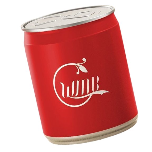 Unique Beverage Can Look Trash Bin with Press Lid Garbage Container Waste Basket For Home Decoration