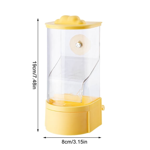 Unique Bird Feeders for Outside Feeding Device Scattering And Rice Husk Separation Food Box Automatic Feeder
