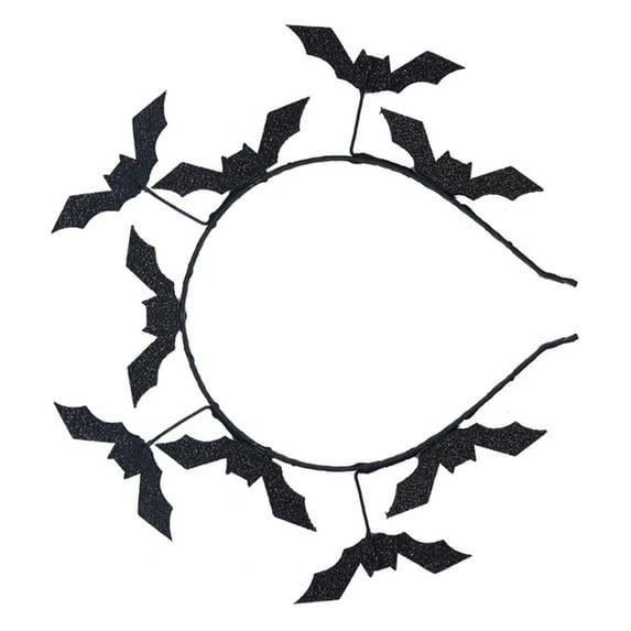 Unique Black Bat Headband Hairband for Party and Occasion