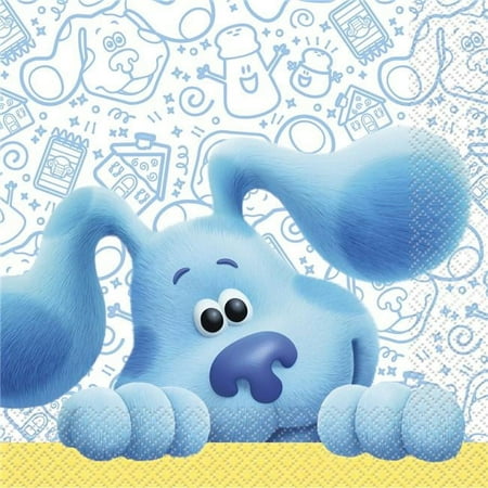 Unique Blues Clues Luncheon Napkins, 16 Count