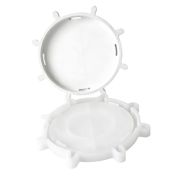 Unique Boat Steering Design Silicone Mold for Making Decorative Trays and Dishes