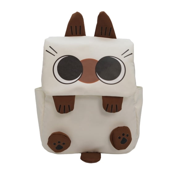 Unique Cat Design Travel Backpack Large Capacity Artistic Rucksack Aesthetic Daypack