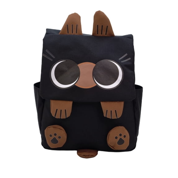 Unique Cat Design Travel Backpack Large Capacity Artistic Rucksack Aesthetic Daypack