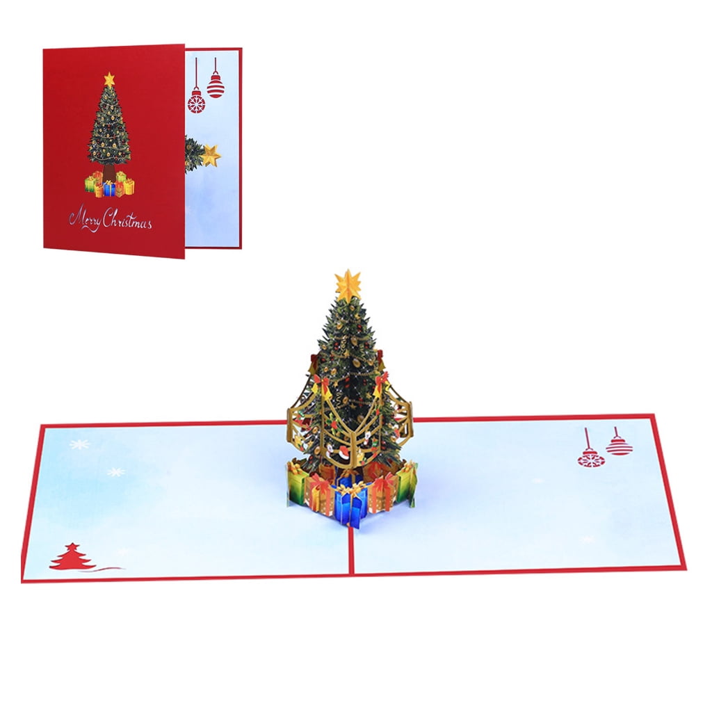 3D Pop Up Panoramic Greeting Card With Sounds