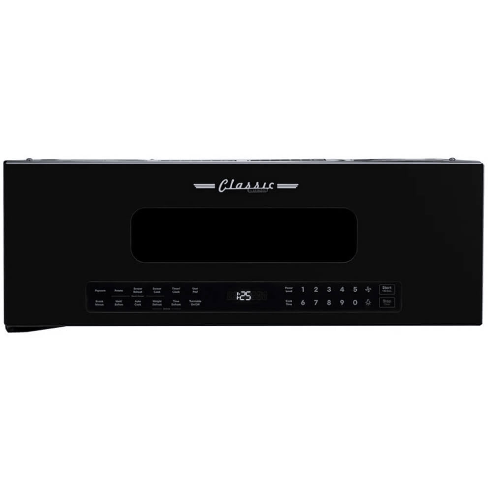 Unique Appliances 30' Classic Retro Over-The-Range Microwave, Midnight Black