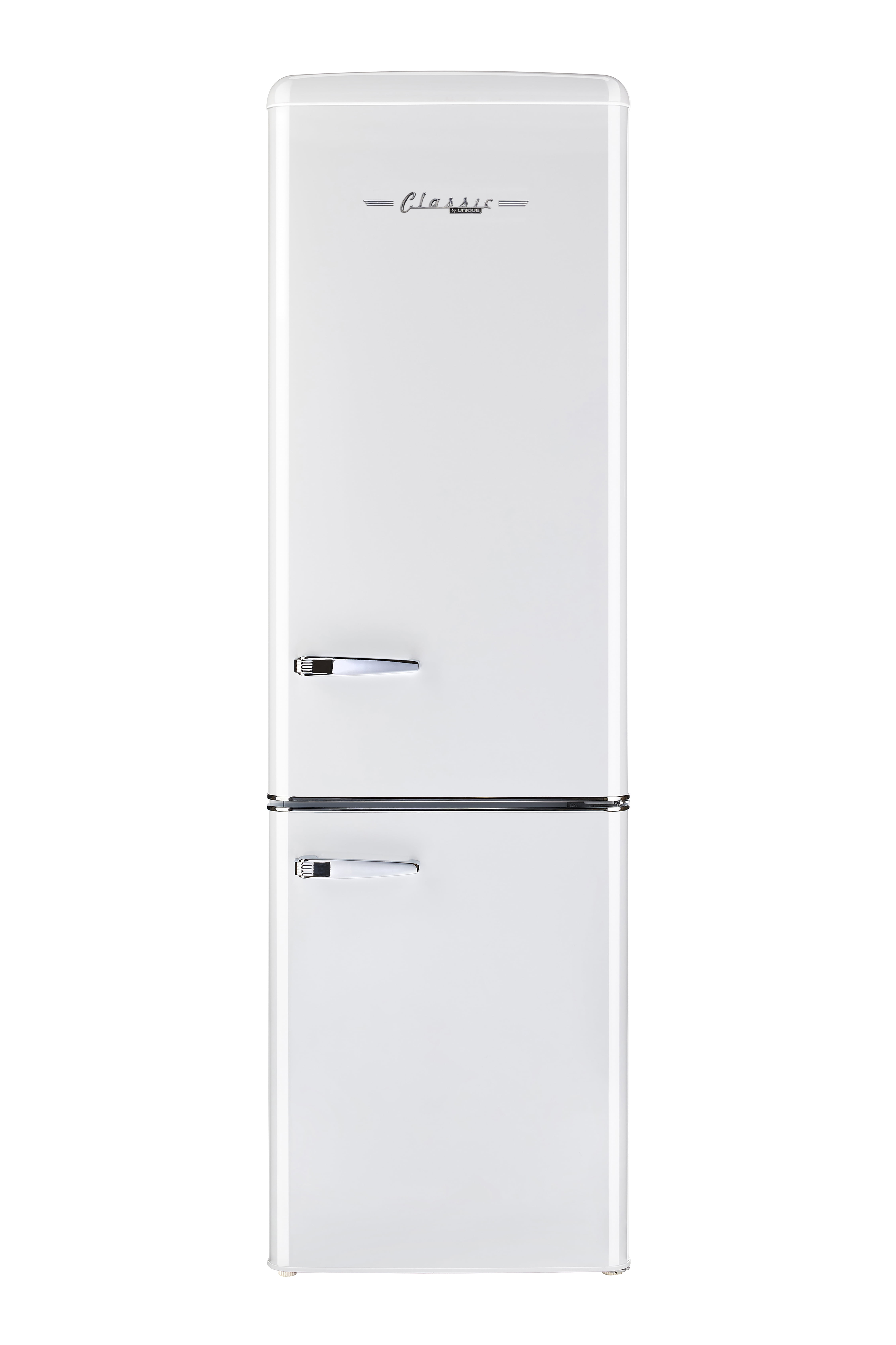 "Unique Retro 21.6"" Full Size Fridge Top Apartment, Freestanding 8.7 cu/ft Bottom Freezer