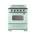 "Unique Classic Retro 30"" Kitchen Stove, 5Element Free Standing