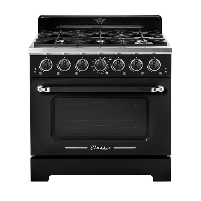 Unique Classic Retro 36" 5.2 cu/ft Freestanding ProStyle Gas Range