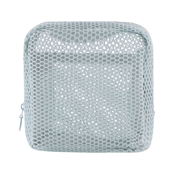 Unique Colorful Meshes Makeup Organizers Compact Travel Friendly Hygienic Storage Pouches For Toiletries Beauty Products