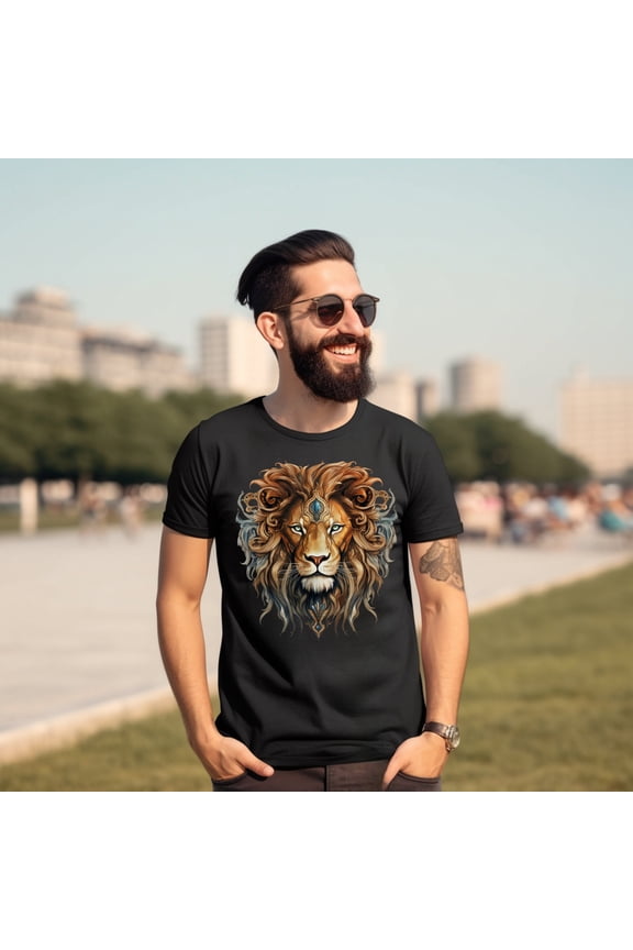Unique Colorful World of Warcraft Shirt Alliance T-Shirt Lion With Amulet T Shirt Gift Idea For WoW Gamer Cotton 100% S, M, L, XL - 5XL