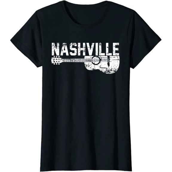 Unique Country Music Lovers Nashville Musician Guitar Cool T-Shirt
