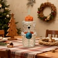 thumbnail image 1 of Unique Cups, Christmas Parties, Honey Bear Straw Cup, Teddy Bear Glass Cup with Straw 20oz, Cute Mugs, Coffee Beer Wine Cocktail Drinks Glassware, Honey Bear Straw Cups, by UKHBMC, 1 of 9