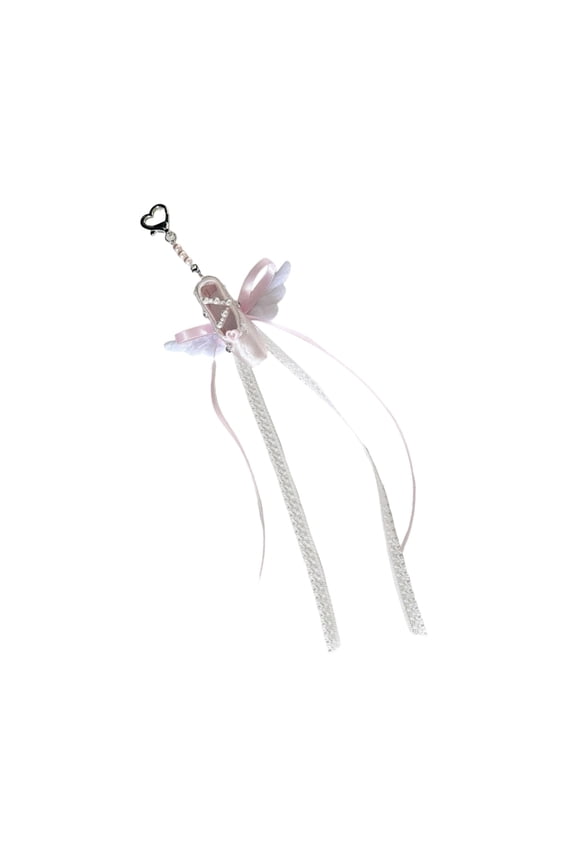 Unique Dance Accessory Gift Elegant Cloth Alloy Key Holder Compact Decoration For Everyday Use