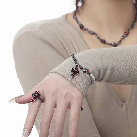 Unique Dark Style Light Luxury Niche Exquisite Personality High-end Bracelet