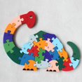 Unique Deals Wood Jigsaw Puzzle Kids Learning PreK Educational Toy