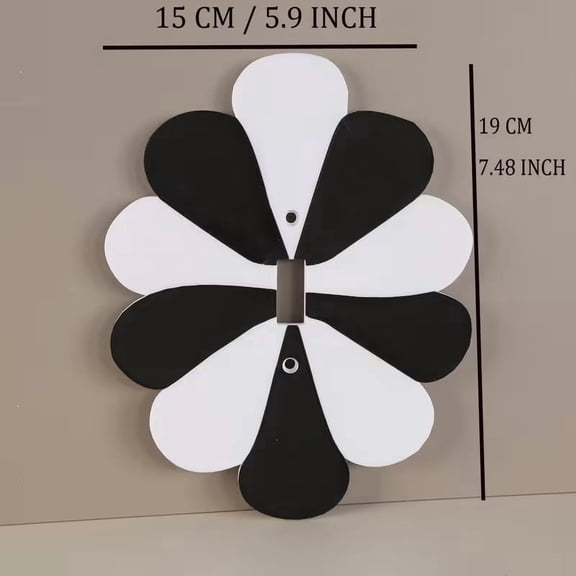 Unique Decorative Plastic Light Switch Cover - Modern Home Decor for Any Room