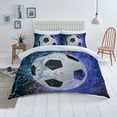 thumbnail image 1 of Unique Design Bedding Cover Set Boy Man 3D Football Printed Polyester Home Textiles ,King (90"x104"), 1 of 5
