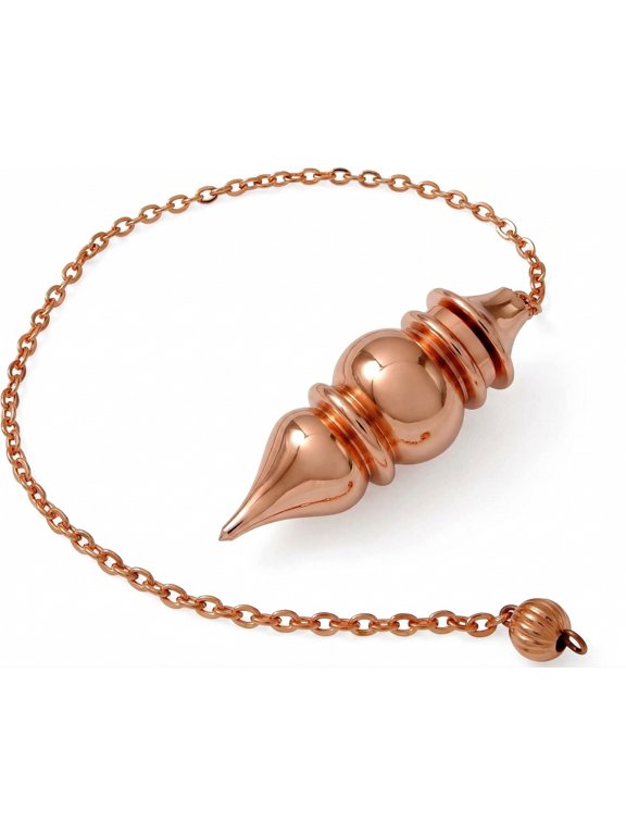 Unique Design Copper Metal Cone Point Openable Pendulum. Healing Reiki Pendulum For Divination and Dowsing