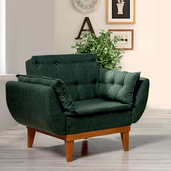 Unique Design - Green - Fiona Berjer - Wing Chair