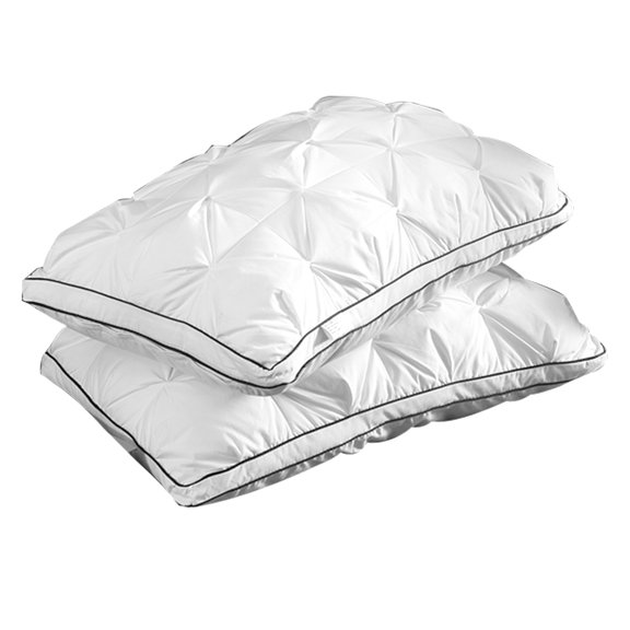 Unique Design Side Sleeper Pillow, Microfiber With Feather Fiber Filler For Optimal Support, Ergonomically Shaped For Maximum Comfort, Promotes Blood Circulation, Quality